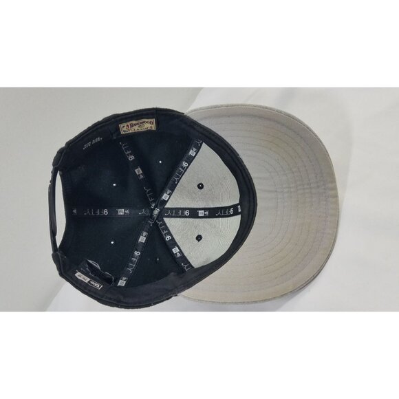 Golden State Warriors New Era 9Fifty Snapback Cap Hat Adult OSFM Black Gray Mens - Picture 8 of 13